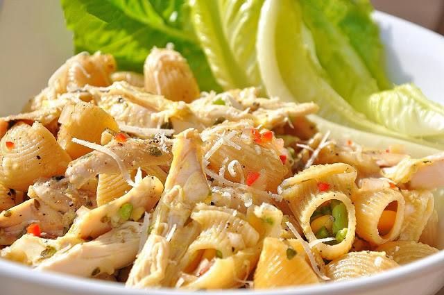 Pasta With Chicken Shawarma