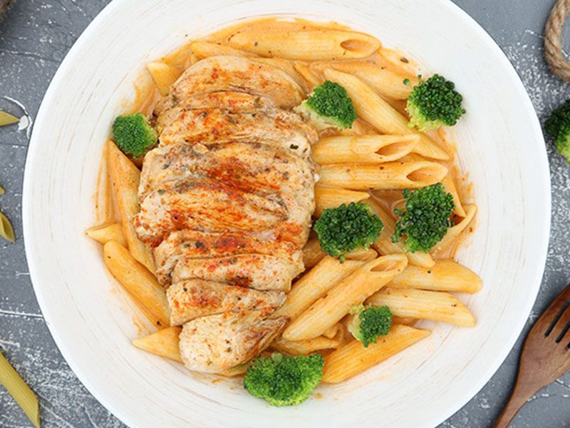 Chicken Pane Pasta