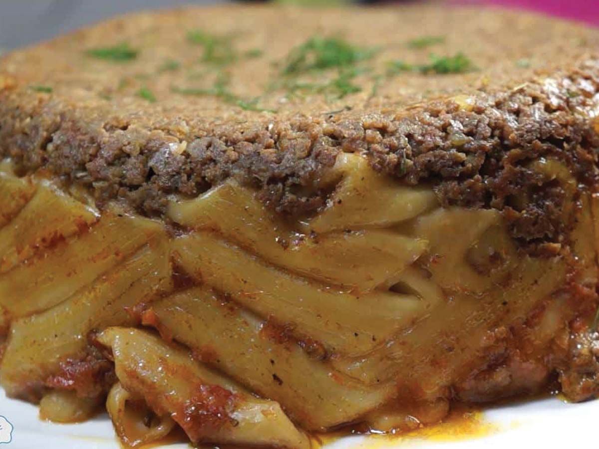Oven Baked Pasta With Baladi Meat