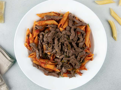Liver Spaghetti Pasta