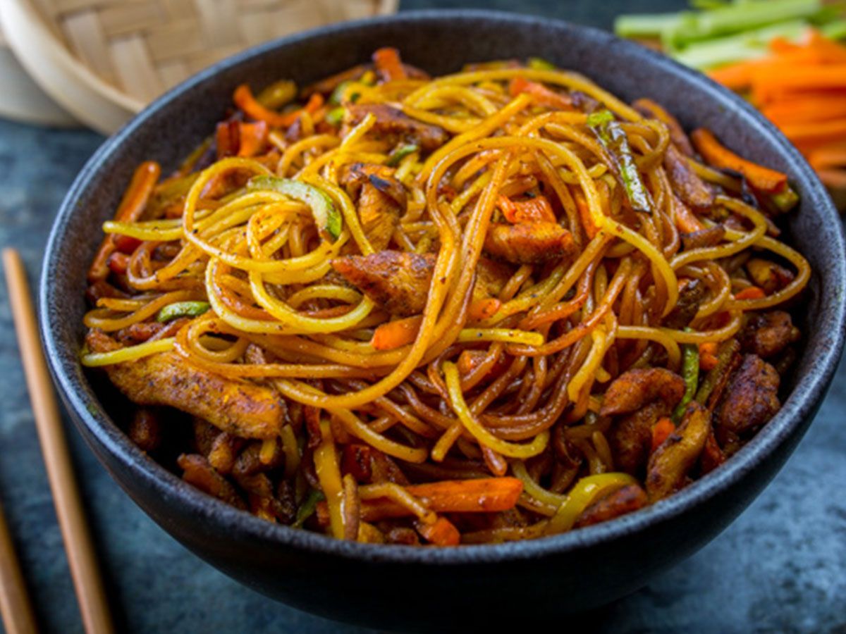 large crispy pasta
