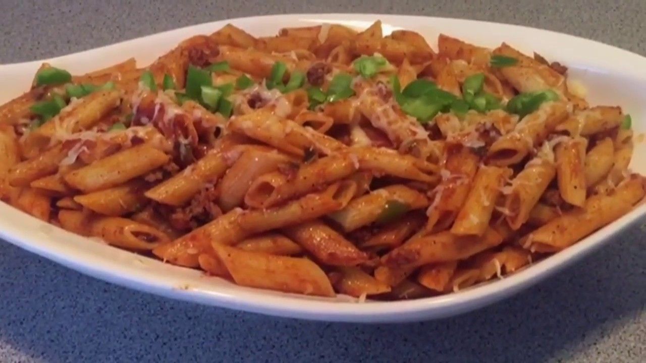 Minced Meat Pasta