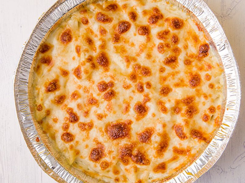 Meat With Cheese Pasta