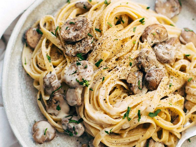 Mushroom Pasta