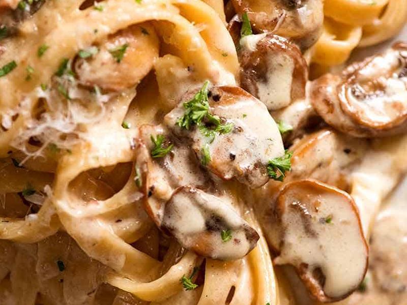 Mushroom Pasta