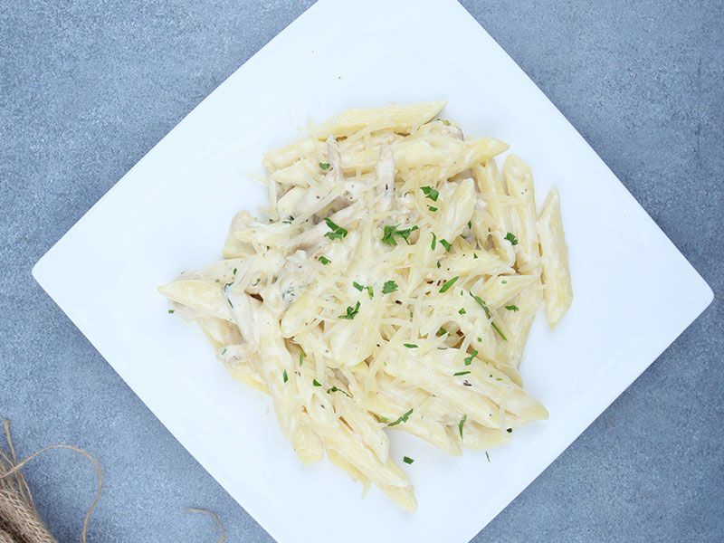 Pasta With Mix Cheese