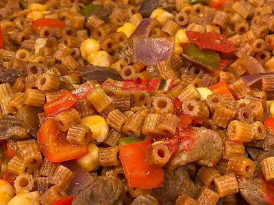 mix meat Pasta