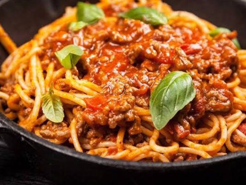 Pasta With Mix Meat