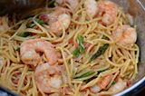 Spaghetti Pasta With Shrimp