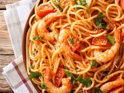 Spaghetti Seafood Pasta