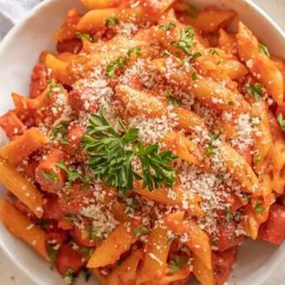Hot Dog Pasta