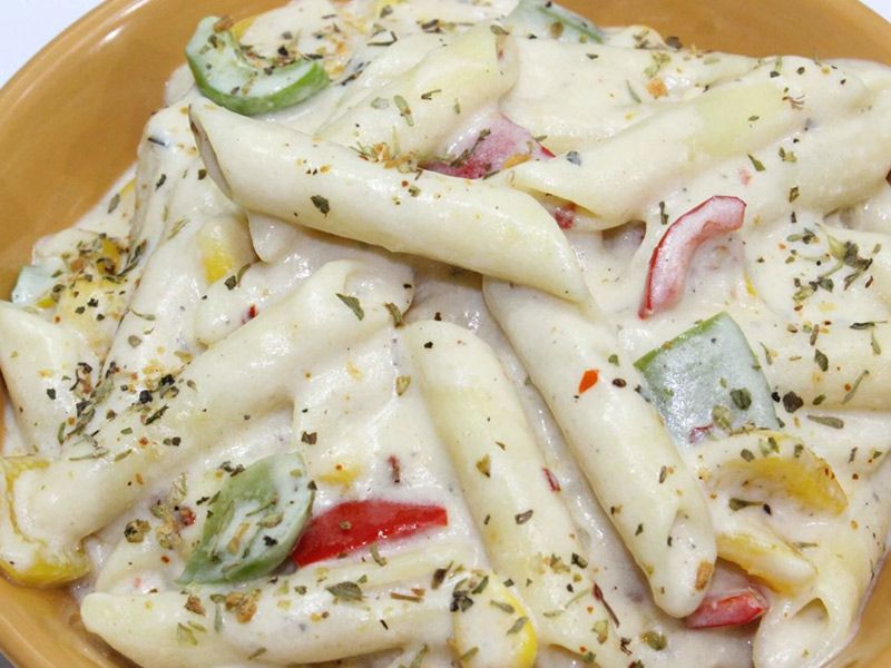Pasta With White Sauce