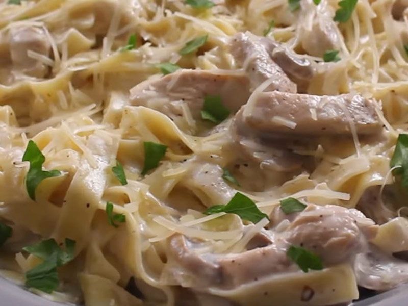 Chicken Alfredo Pasta