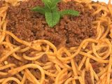 Spaghetti With Minced Meat