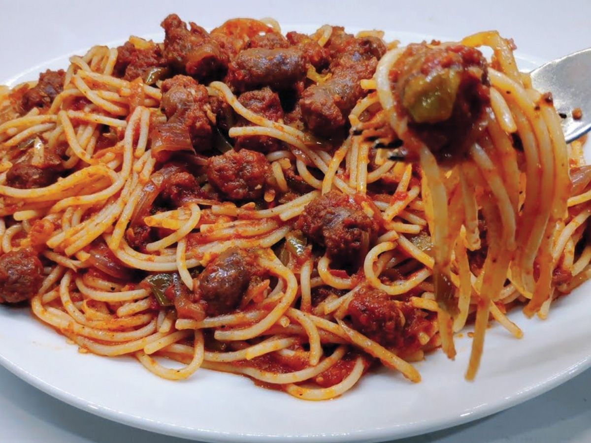 Sausage Spaghetti Pasta