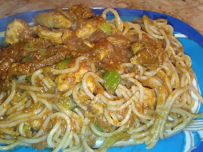 Meat Shawerma Pasta