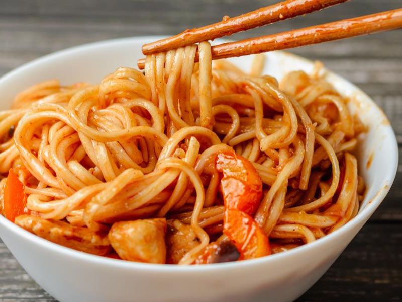 Shish Tawook Pasta