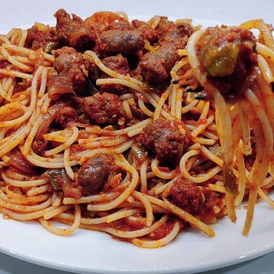 Spaghetti Sausage Pasta