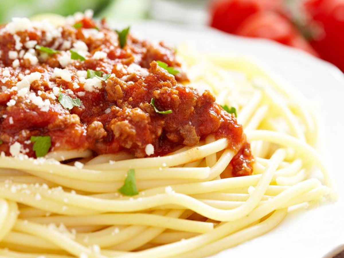 spaghetti bolognese pasta