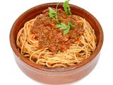 plain Spaghetti with minced meat
