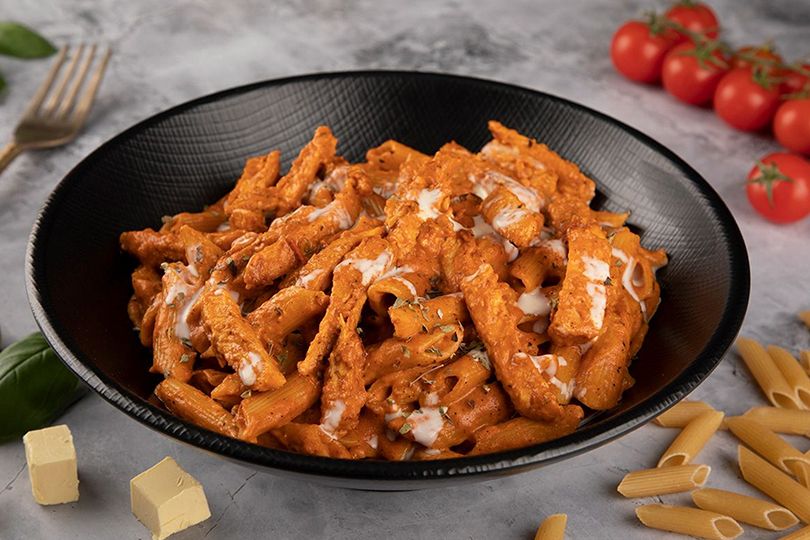 chicken strips with pasta kids