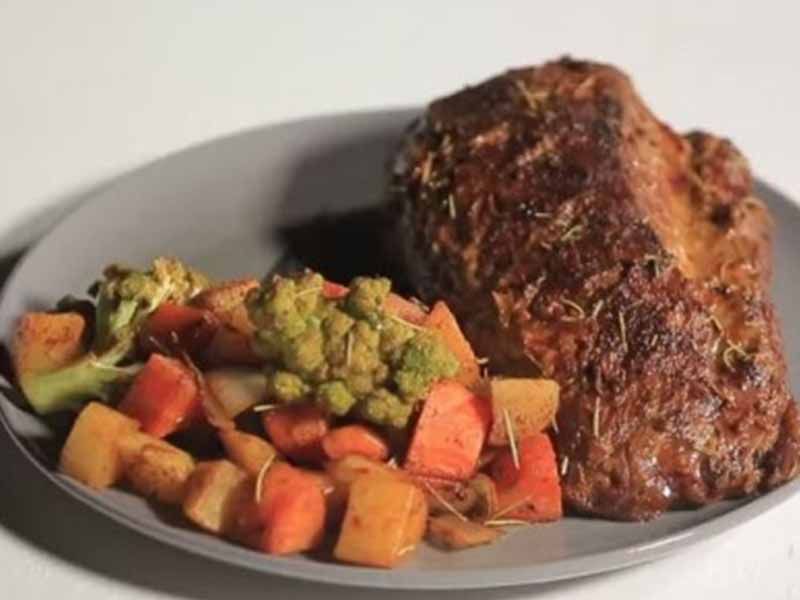 Grilled Entrecote Pasta