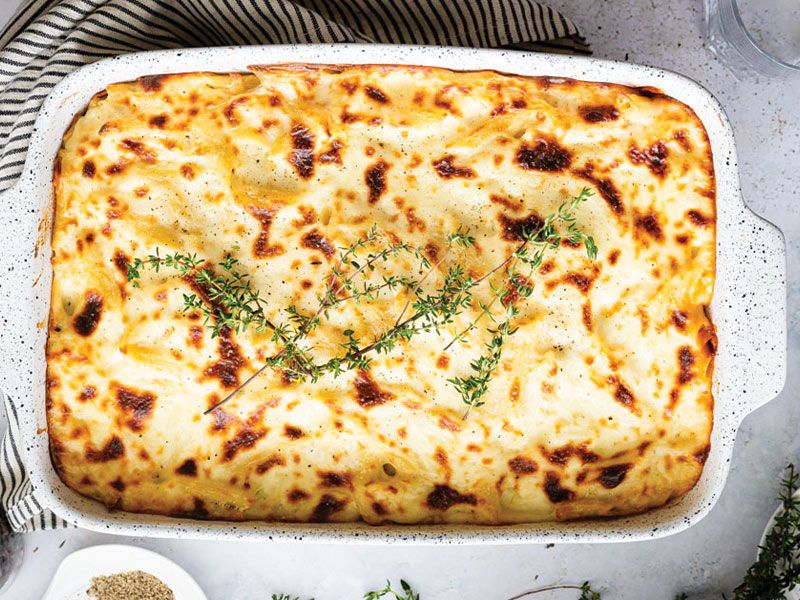 Pasta With Bechamel Casserole
