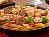 Oriental Sausage Pasta