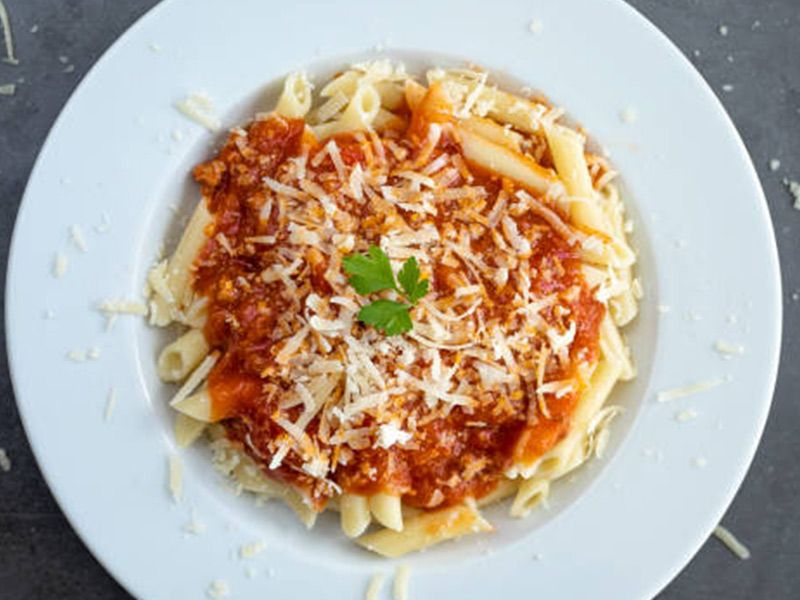 Pasta With Red Sauce