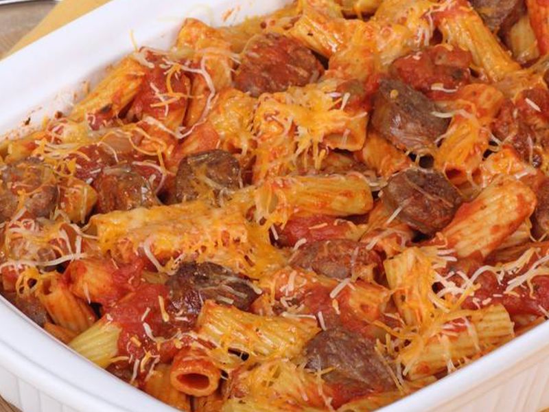 Pasta With Baladi Sausage