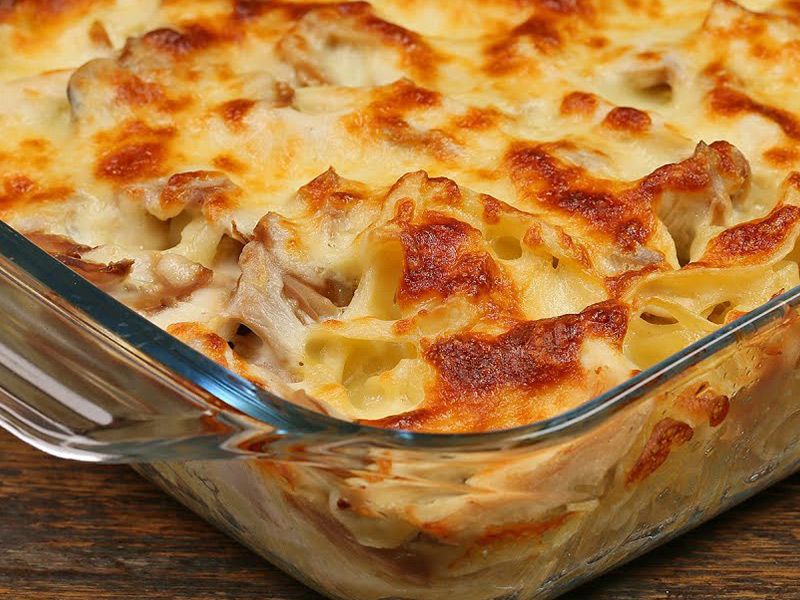 Chicken Bechamel Pasta