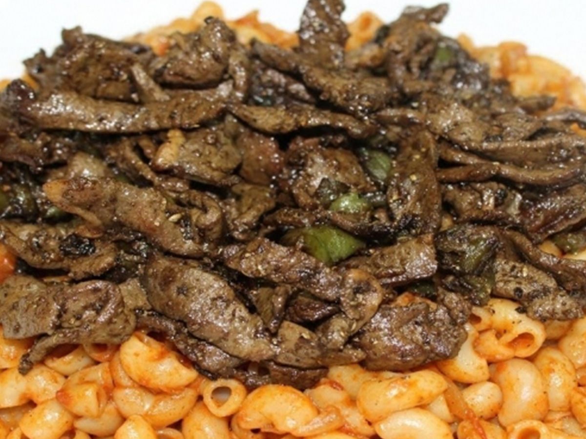 Liver pasta