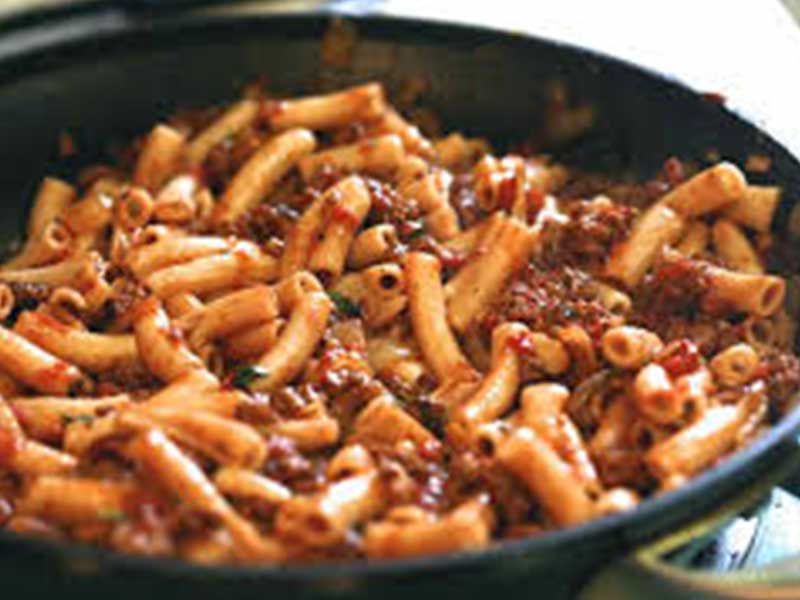 Pasta With Minced Meat