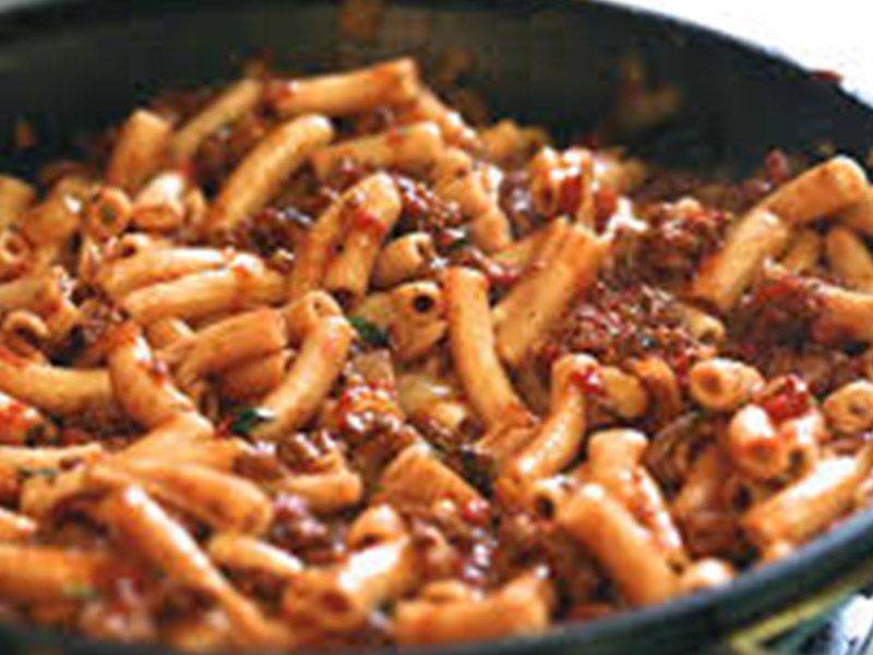 Minced Meat Pasta