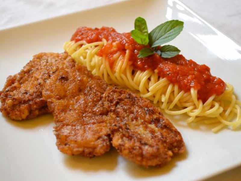 Grilled Pane Pasta
