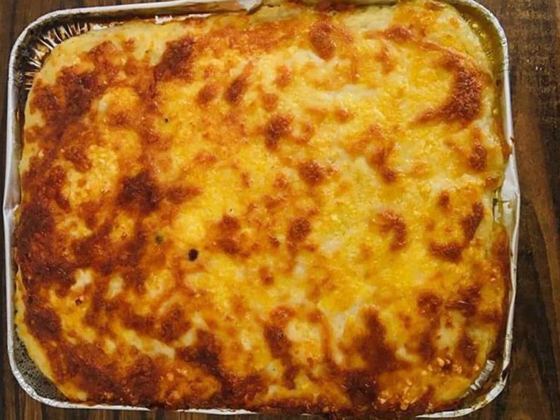 Bechamel Pasta Tray