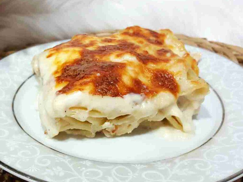 Plain Bechamel Pasta
