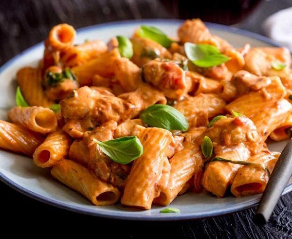 Chicken BBQ Red Sauce Pasta