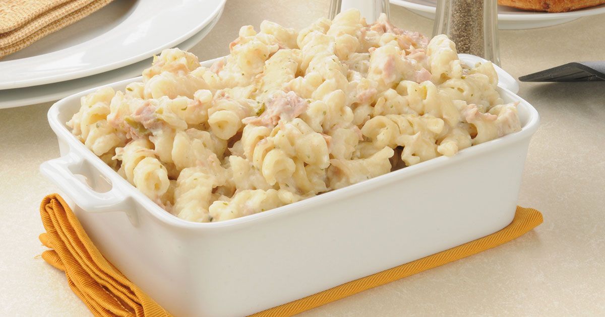 Italiano Tuna White Sauce Pasta