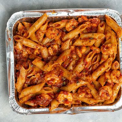 Red Shrimp Pasta