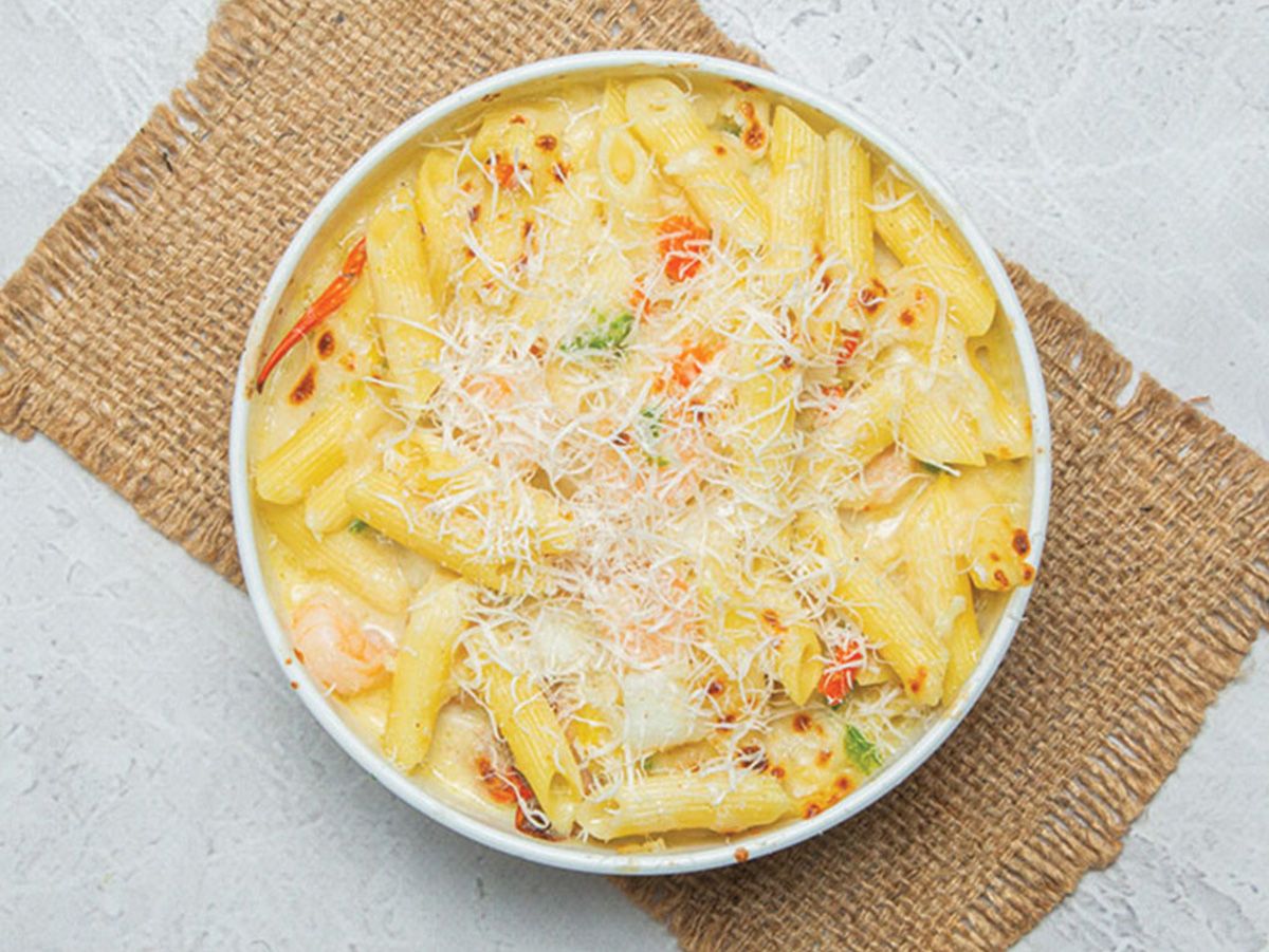 3al Mashi shrimp pasta