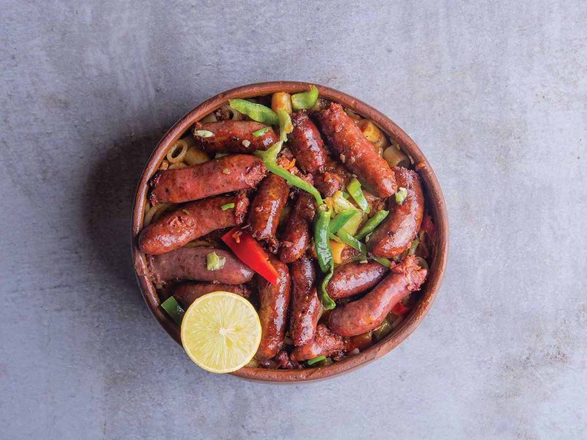 Alexandrian sausage pasta