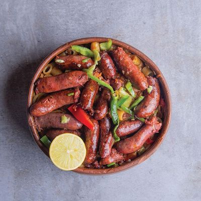 Alexandrian sausage pasta