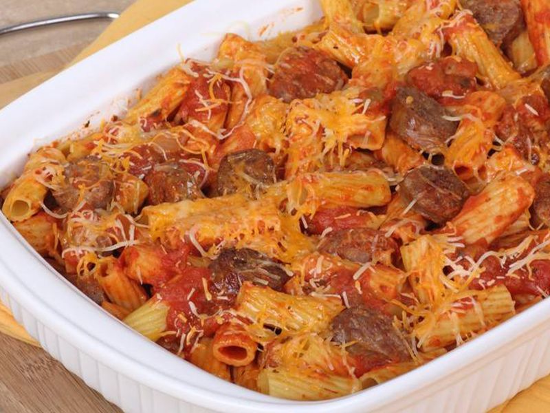 Baladi Oriental Sausage Pasta
