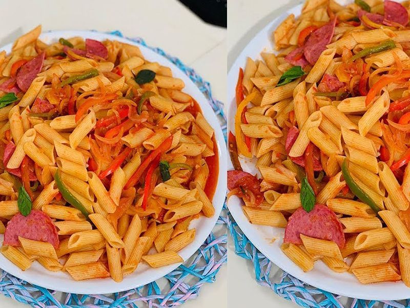 Salami Pasta
