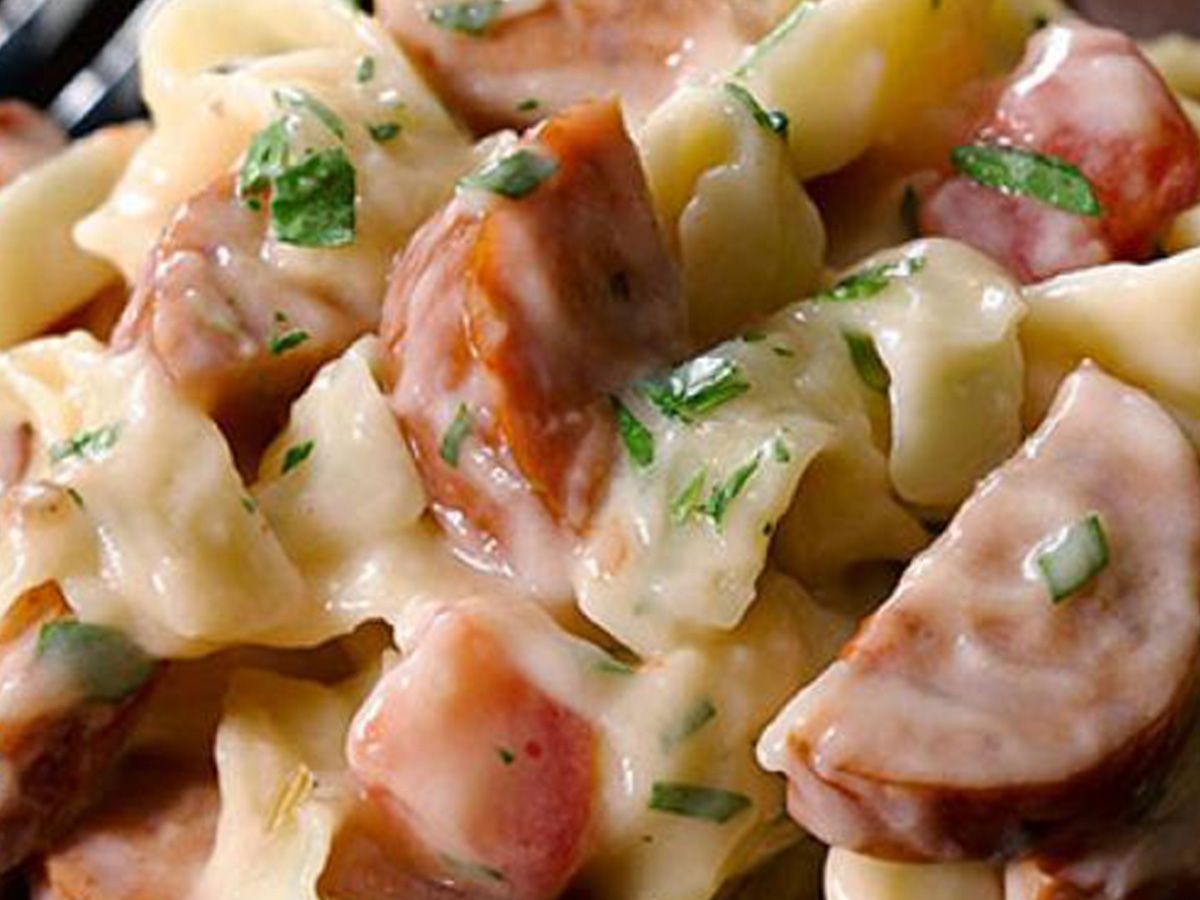 Hot Dog Pasta