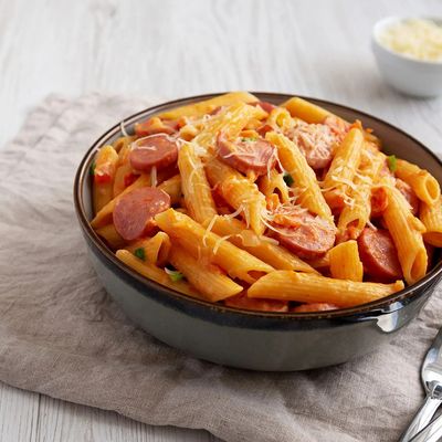 Hot Dog Pasta