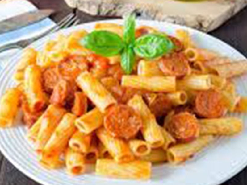 Hot Dog Pasta