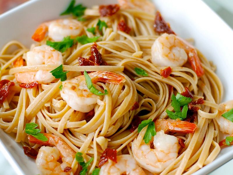 Seafood Pasta Platter