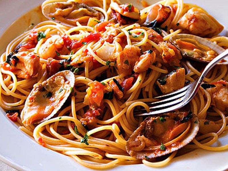 Medium Seafood Pasta